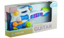 INTERAKTYWNA GITARA PIANINKO GRA ŚWIECI NIEBIESKA