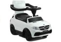 JEŹDZIK MERCEDES PCHACZ 3W1 BARIERKI BIAŁY 3288