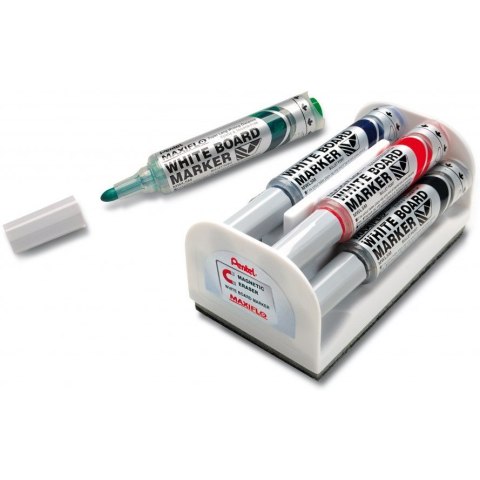 MARKER SUCHOŚCIERALNY 4SZTUKI MWL5M PENTEL MAXIFLO(Z TŁOCZKIEM) MARKER SUCHOŚCIERALNY 4SZTUKI MWL5M PENTEL MAXIFLO(Z TŁOCZKIEM)