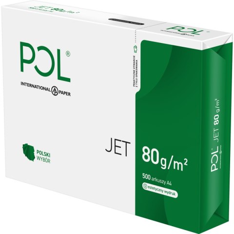 PAPIER KSERO A4 80G POLJET (5RYZ) KLASA BIAŁOŚCI A 166 PAPIER KSERO A4 80G POLJET (5RYZ) KLASA BIAŁOŚCI A 166
