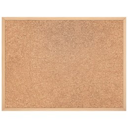 TABLICA KORKOWA BUDGET 90X60 RAMA DREWNIANA TPE96