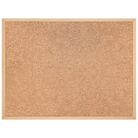 TABLICA KORKOWA BUDGET 90X60 RAMA DREWNIANA TPE96