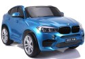 AUTO NA AKUMULATOR BMW X6M NIEBIESKIE LAKIEROWANE