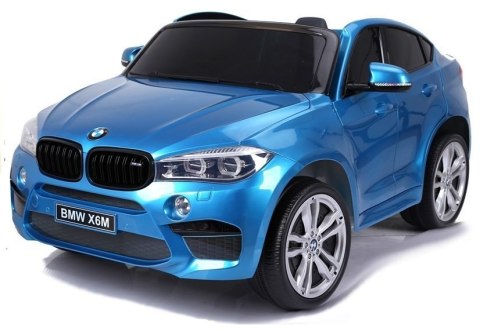 AUTO NA AKUMULATOR BMW X6M NIEBIESKIE LAKIEROWANE AUTO NA AKUMULATOR BMW X6M NIEBIESKIE LAKIEROWANE