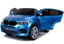 AUTO NA AKUMULATOR BMW X6M NIEBIESKIE LAKIEROWANE