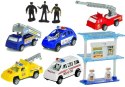 DUŻY ZESTAW SAMOLOT 55 CM + POJAZDY + FIGURKI