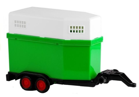 TRAKTOR Z PRZYCZEPĄ KONNĄ NAPĘD DŹWIĘK 1:16 TRAKTOR Z PRZYCZEPĄ KONNĄ NAPĘD DŹWIĘK 1:16