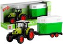 TRAKTOR Z PRZYCZEPĄ KONNĄ NAPĘD DŹWIĘK 1:16