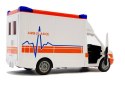 AMBULANS NA BATERIE Z NOSZAMI DŹWIĘK I ŚWIATŁO