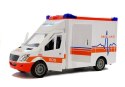 AMBULANS NA BATERIE Z NOSZAMI DŹWIĘK I ŚWIATŁO