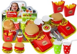 ZESTAW HAMBURGER FRYTKI Z TACKĄ