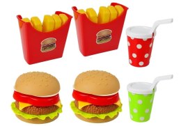 ZESTAW HAMBURGER FRYTKI Z TACKĄ