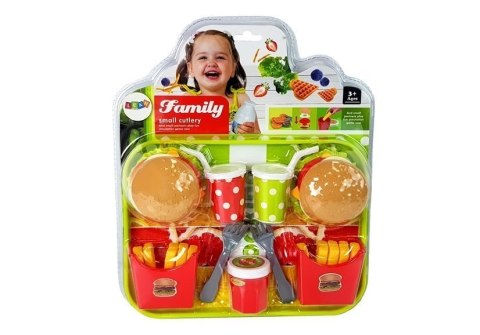 ZESTAW HAMBURGER FRYTKI Z TACKĄ ZESTAW HAMBURGER FRYTKI Z TACKĄ