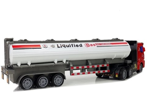CIĘŻARÓWKA CYSTERNA GAZ ZDALNIE STEROWANA 27 MHZ 1:48 BIAŁA CIĘŻARÓWKA CYSTERNA GAZ ZDALNIE STEROWANA 27 MHZ 1:48 BIAŁA