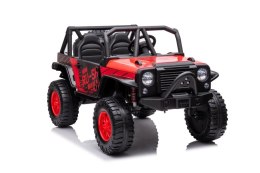 AUTO NA AKUMULATOR JEEP QY2188 CZERWONY MP4