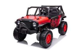 AUTO NA AKUMULATOR JEEP QY2188 CZERWONY MP4