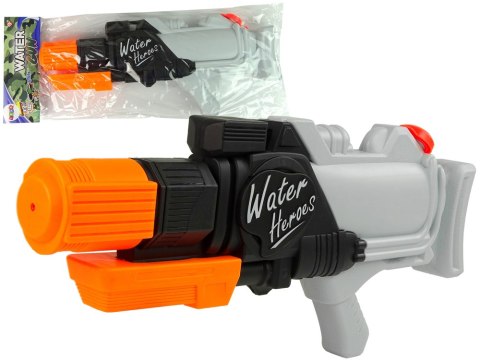 DUŻY PISTOLET NA WODĘ WATER HEROES 1850 ML SZARO-CZARNY DUŻY PISTOLET NA WODĘ WATER HEROES 1850 ML SZARO-CZARNY
