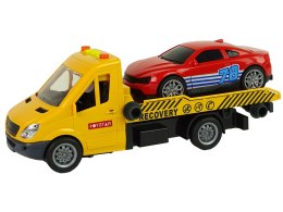 SAMOCHÓD TRANSPORTOWY LAWETA AUTKO RAMPA POMOC DŹWIĘKI ŚWIATŁA