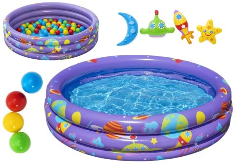 DMUCHANY BASEN Z PIŁECZKAMI 102 CM X 25 CM BESTWAY 52466 DMUCHANY BASEN Z PIŁECZKAMI 102 CM X 25 CM BESTWAY 52466