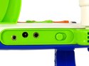 ELEKTRYCZNE PIANINO KEYBOARD DLA DZIECI NIEBIESKI NUTY USB MP3
