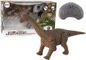 DINOZAUR ZDALNIE STEROWANY BRĄZ BRACHIOSAURUS DŹWIĘK