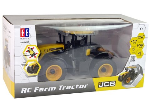 OGROMNY TRAKTOR JCB ZDALNIE STEROWANY R/C LED 1:16 OGROMNY TRAKTOR JCB ZDALNIE STEROWANY R/C LED 1:16