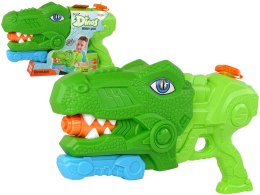 PISTOLET NA WODĘ DINOZAUR TYRANOZAUR 1400 ML ZIELONY ZASIĘG 8 M