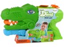 PISTOLET NA WODĘ DINOZAUR TYRANOZAUR 1400 ML ZIELONY ZASIĘG 8 M