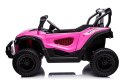 AUTO NA AKUMULATOR S618 RÓŻOWE 4X4