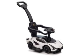 JEŹDZIK Z PCHACZEM LAMBORGHINI QLS-996T BIAŁY