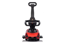 JEŹDZIK Z PCHACZEM LAMBORGHINI QLS-996T CZERWONY