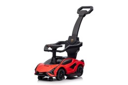 JEŹDZIK Z PCHACZEM LAMBORGHINI QLS-996T CZERWONY