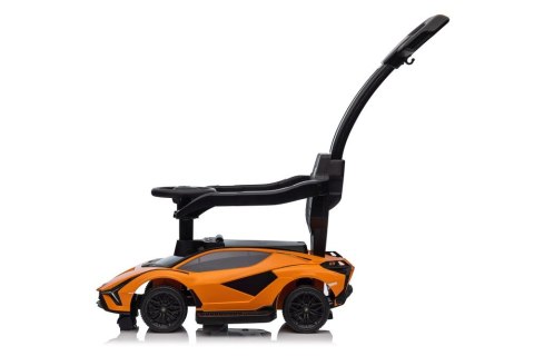 JEŹDZIK Z PCHACZEM LAMBORGHINI QLS-996T POMARAŃCZOWY JEŹDZIK Z PCHACZEM LAMBORGHINI QLS-996T POMARAŃCZOWY