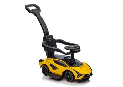 JEŹDZIK Z PCHACZEM LAMBORGHINI QLS-996T ŻÓŁTY JEŹDZIK Z PCHACZEM LAMBORGHINI QLS-996T ŻÓŁTY