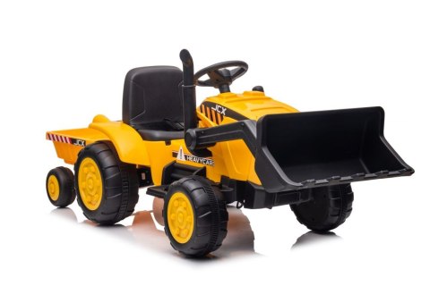 TRAKTOR NA AKUMULATOR Z PRZYCZEPĄ S617 ŻÓŁTY TRAKTOR NA AKUMULATOR Z PRZYCZEPĄ S617 ŻÓŁTY