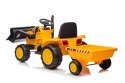 TRAKTOR NA AKUMULATOR Z PRZYCZEPĄ S617 ŻÓŁTY