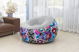 DMUCHANY FOTEL GRAFFITI 112 X 112 X 66 CM BESTWAY 75111