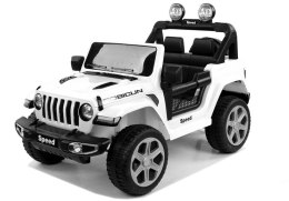 POJAZD NA AKUMULATOR FT-938 BIAŁY 4X4