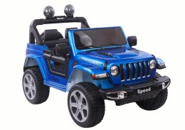 POJAZD NA AKUMULATOR FT-938 NIEBIESKI LAKIEROWANY 4X4