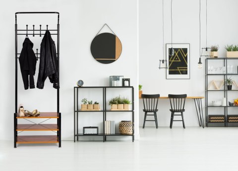 WIESZAK Z PÓŁKAMI NA BUTY MODERNHOME WIESZAK Z PÓŁKAMI NA BUTY MODERNHOME