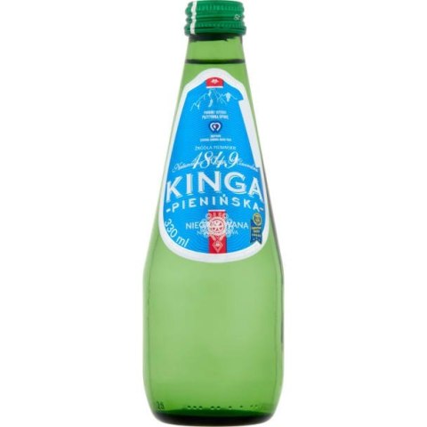 WODA MINERALNA KINGA PIENIŃSKA 0,3L (12SZTUK) NIEGAZOWANA BUTELKA SZKŁO WODA MINERALNA KINGA PIENIŃSKA 0,3L (12SZTUK) NIEGAZOWANA BUTELKA SZKŁO