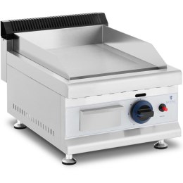 GRILL GAZOWY POJEDYNCZY GŁADKI NASTAWNY NA GAZ ZIEMNY 0,02 BAR 35 X 40 CM 3100 W