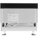 GRILL GAZOWY POJEDYNCZY GŁADKI NASTAWNY NA GAZ ZIEMNY 0,02 BAR 35 X 40 CM 3100 W