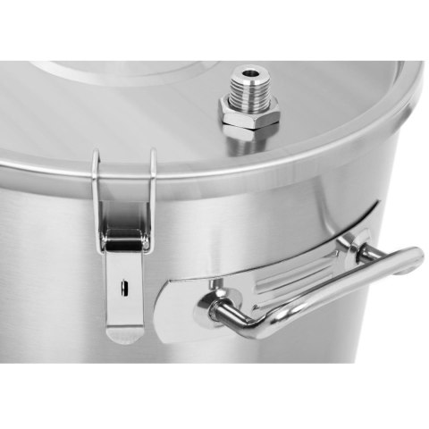 POJEMNIK KOCIOŁ FERMENTACYJNY FERMENTATOR DO PIWA Z CHŁODNICĄ 30L POJEMNIK KOCIOŁ FERMENTACYJNY FERMENTATOR DO PIWA Z CHŁODNICĄ 30L