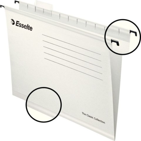 TECZKI ZAWIESZANE A4 PENDAFLEX STANDARD BIAŁE 25SZT 90319 ESSELTE TECZKI ZAWIESZANE A4 PENDAFLEX STANDARD BIAŁE 25SZT 90319 ESSELTE