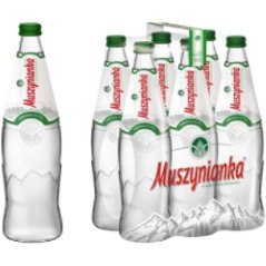 WODA MUSZYNIANKA 0.7L (6SZT) SZKŁO NISKOGAZOWANA WODA MUSZYNIANKA 0.7L (6SZT) SZKŁO NISKOGAZOWANA