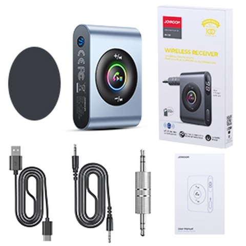 ZESTAW GŁOŚNOMÓWIĄCY DO PORTU AUX MINI JACK 3,5MM BLUETOOTH 5.3 ZESTAW GŁOŚNOMÓWIĄCY DO PORTU AUX MINI JACK 3,5MM BLUETOOTH 5.3