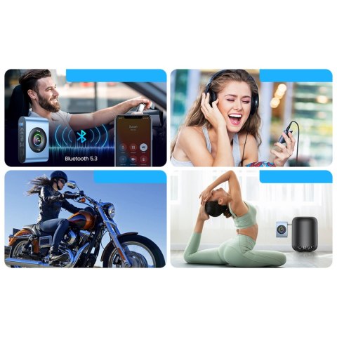 ZESTAW GŁOŚNOMÓWIĄCY DO PORTU AUX MINI JACK 3,5MM BLUETOOTH 5.3 ZESTAW GŁOŚNOMÓWIĄCY DO PORTU AUX MINI JACK 3,5MM BLUETOOTH 5.3