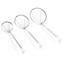 CEDZAK SITKO DO SMAŻENIA W GŁĘBOKIM OLEJU ZE STALI NIERDZEWNEJ ŚR. 120 MM - HENDI 640203
