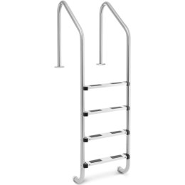 DRABINKA DO BASENU ZE STALI NIERDZEWNEJ 4 STOPNIE 1820 MM